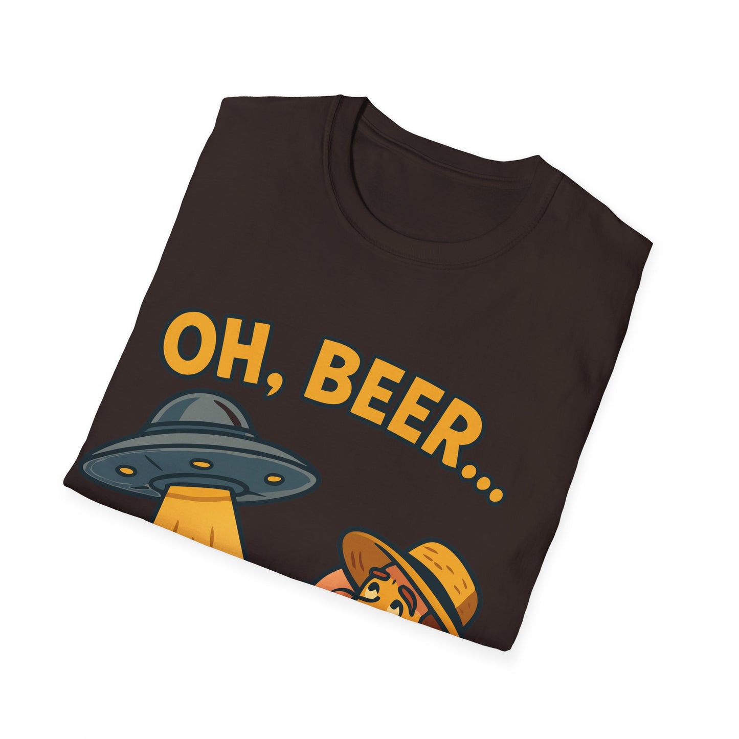 Unisex soft-style T-Shirt - "Oh, Beer... Oh beer..."