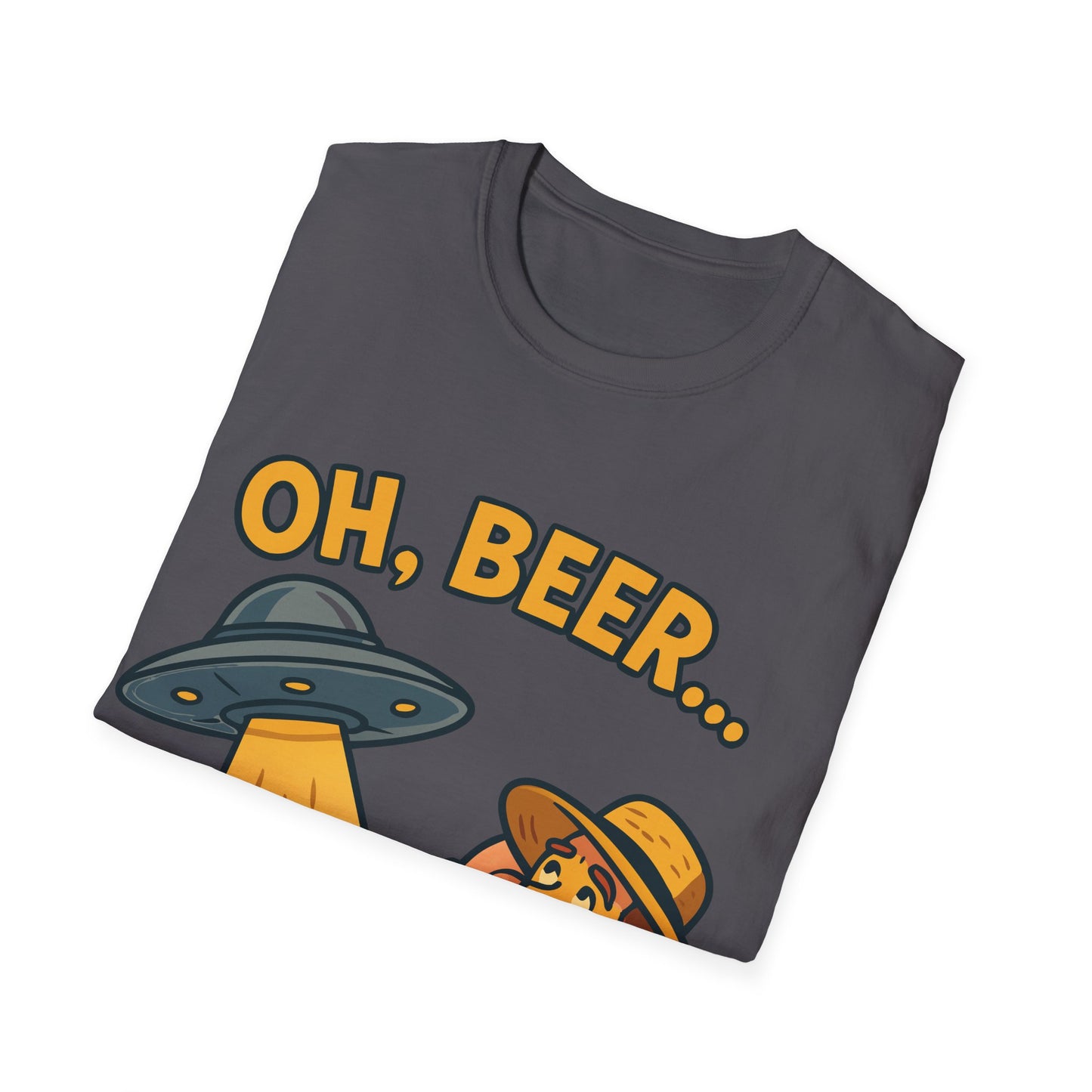 Unisex soft-style T-Shirt - "Oh, Beer... Oh beer..."