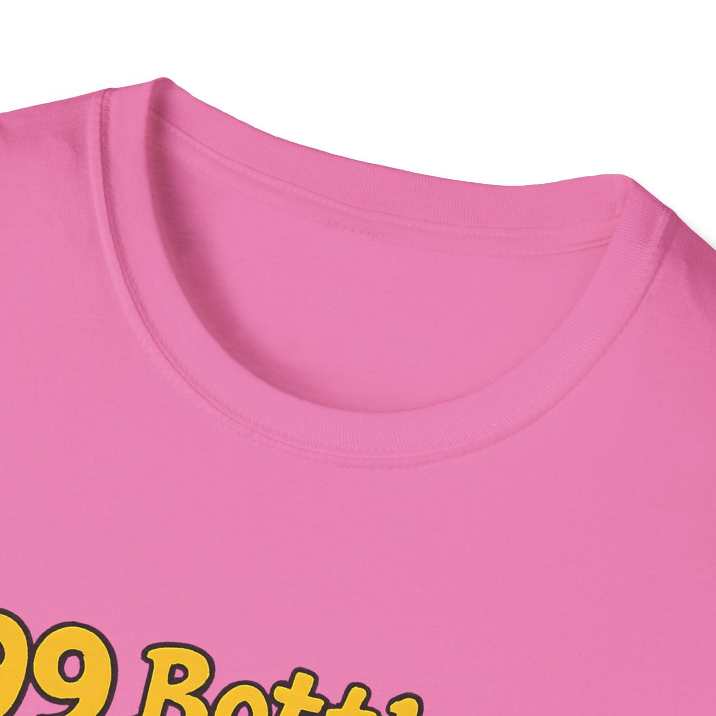 Unisex Soft-style T-Shirt - "99 bottles of beer on the wall"