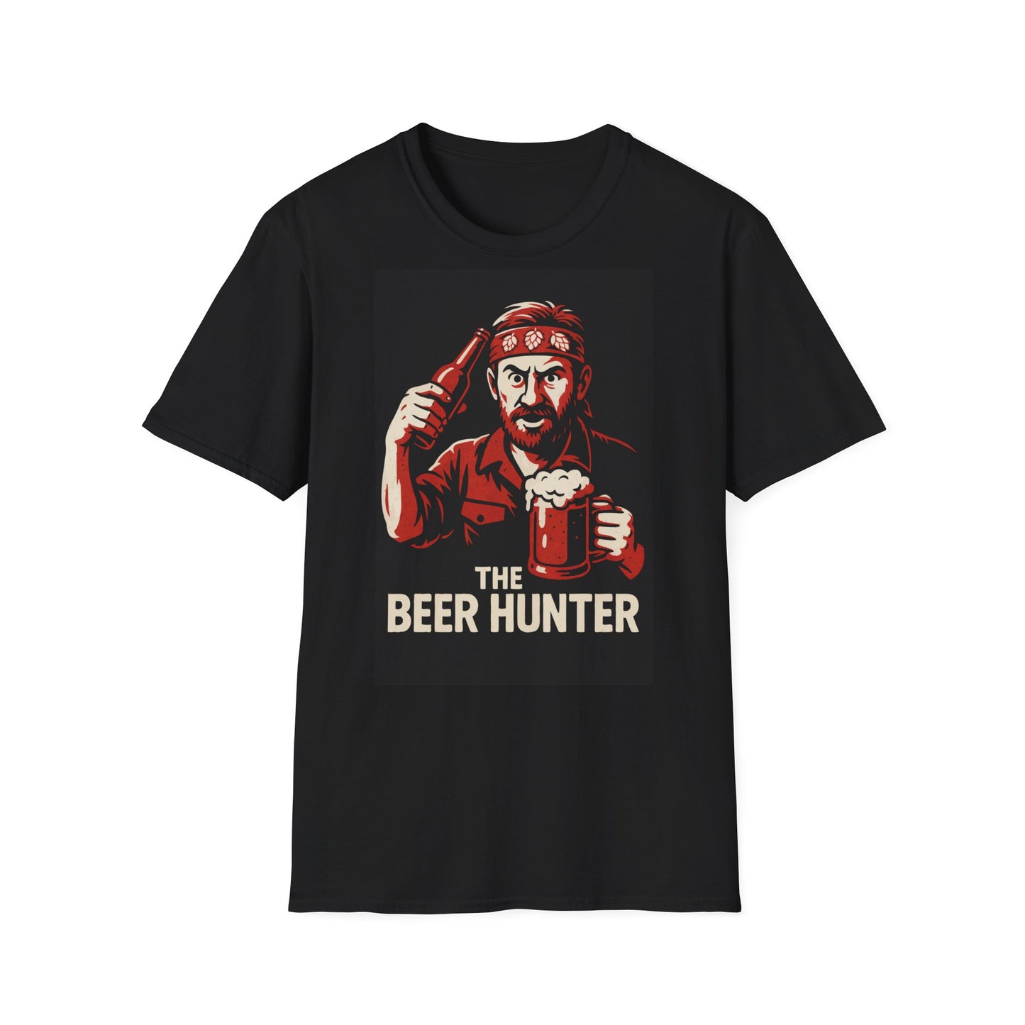Unisex Soft-Style T-Shirt - The Beer Hunter
