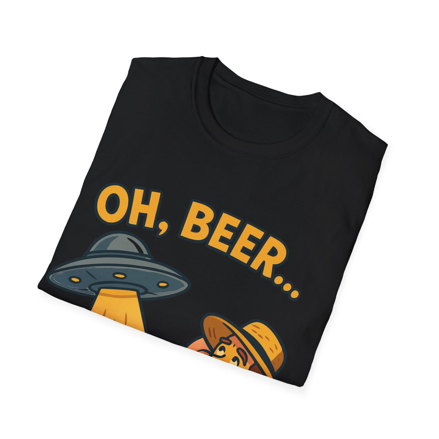 Unisex soft-style T-Shirt - "Oh, Beer... Oh beer..."