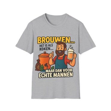 Unisex Softstyle T-Shirt - Brouwen is als koken...