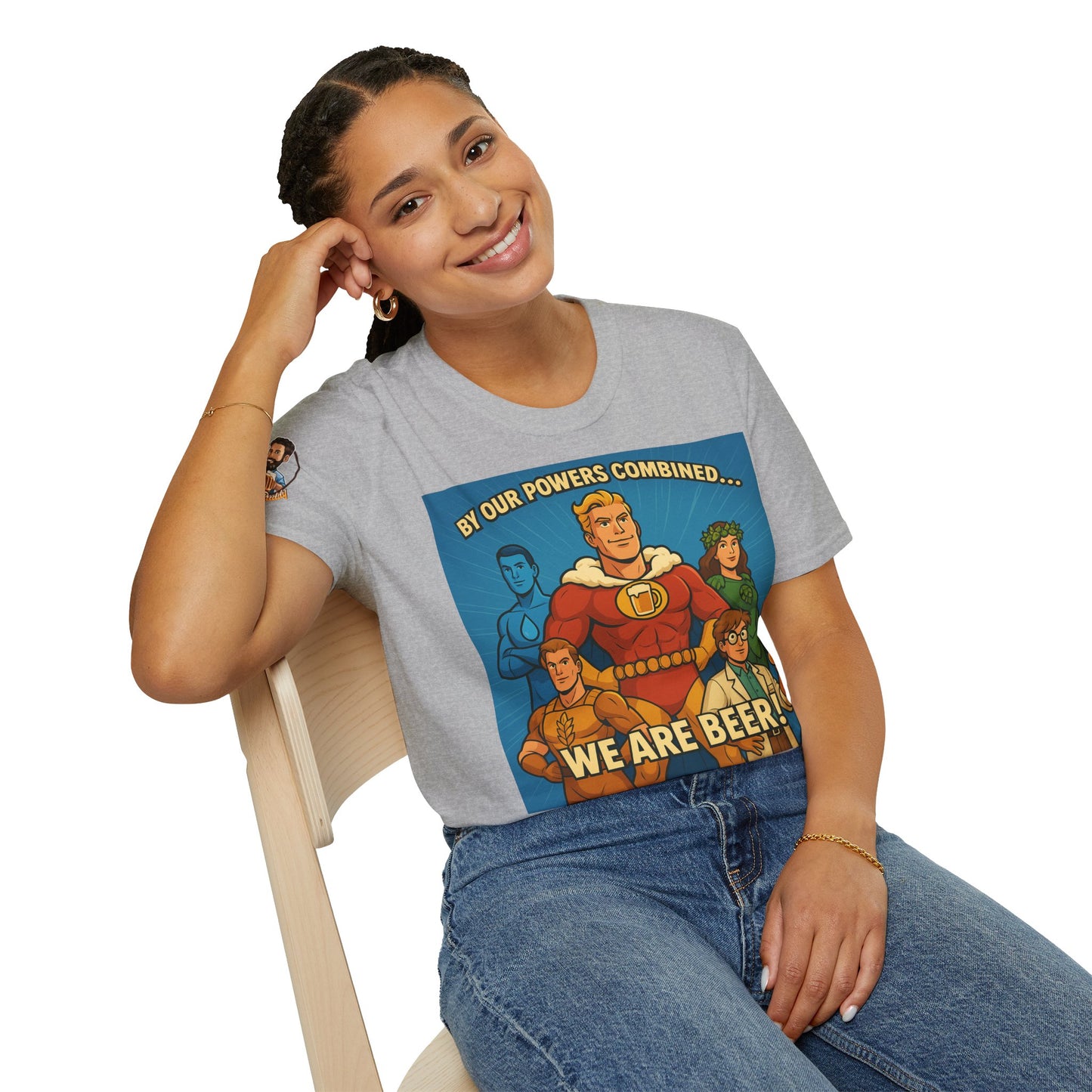 Unisex Softstyle T-Shirt - Captain Beer