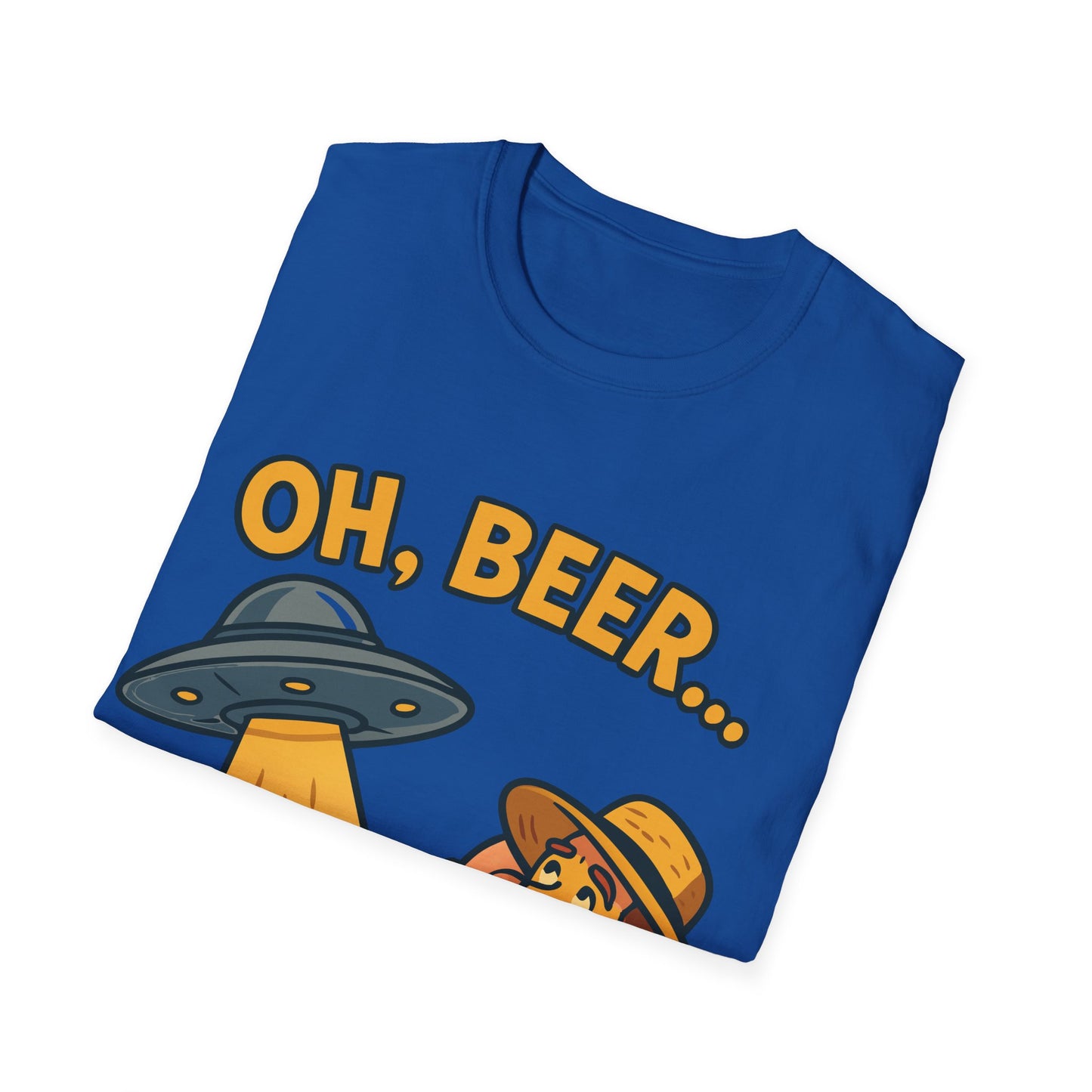 Unisex soft-style T-Shirt - "Oh, Beer... Oh beer..."