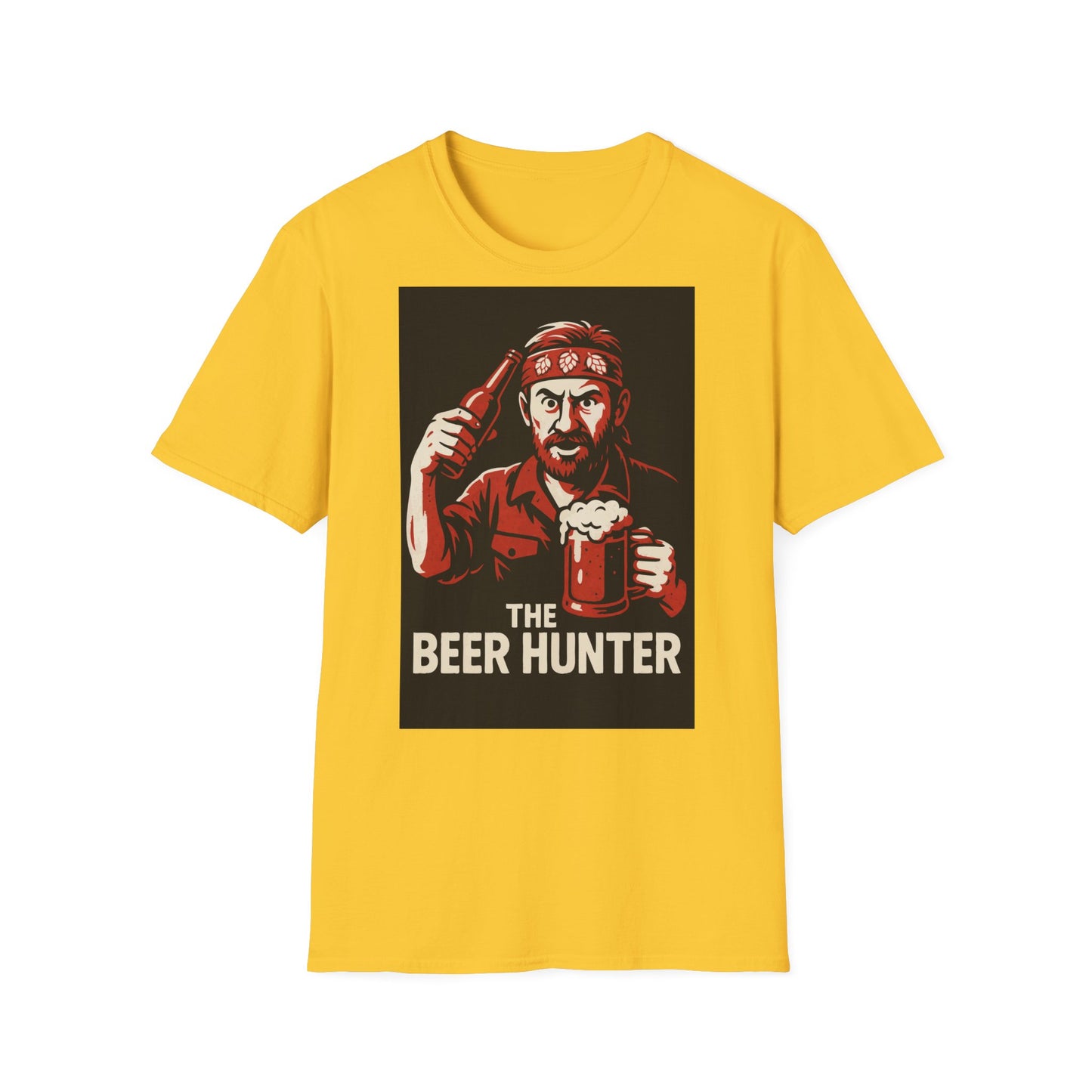 Unisex Soft-Style T-Shirt - The Beer Hunter