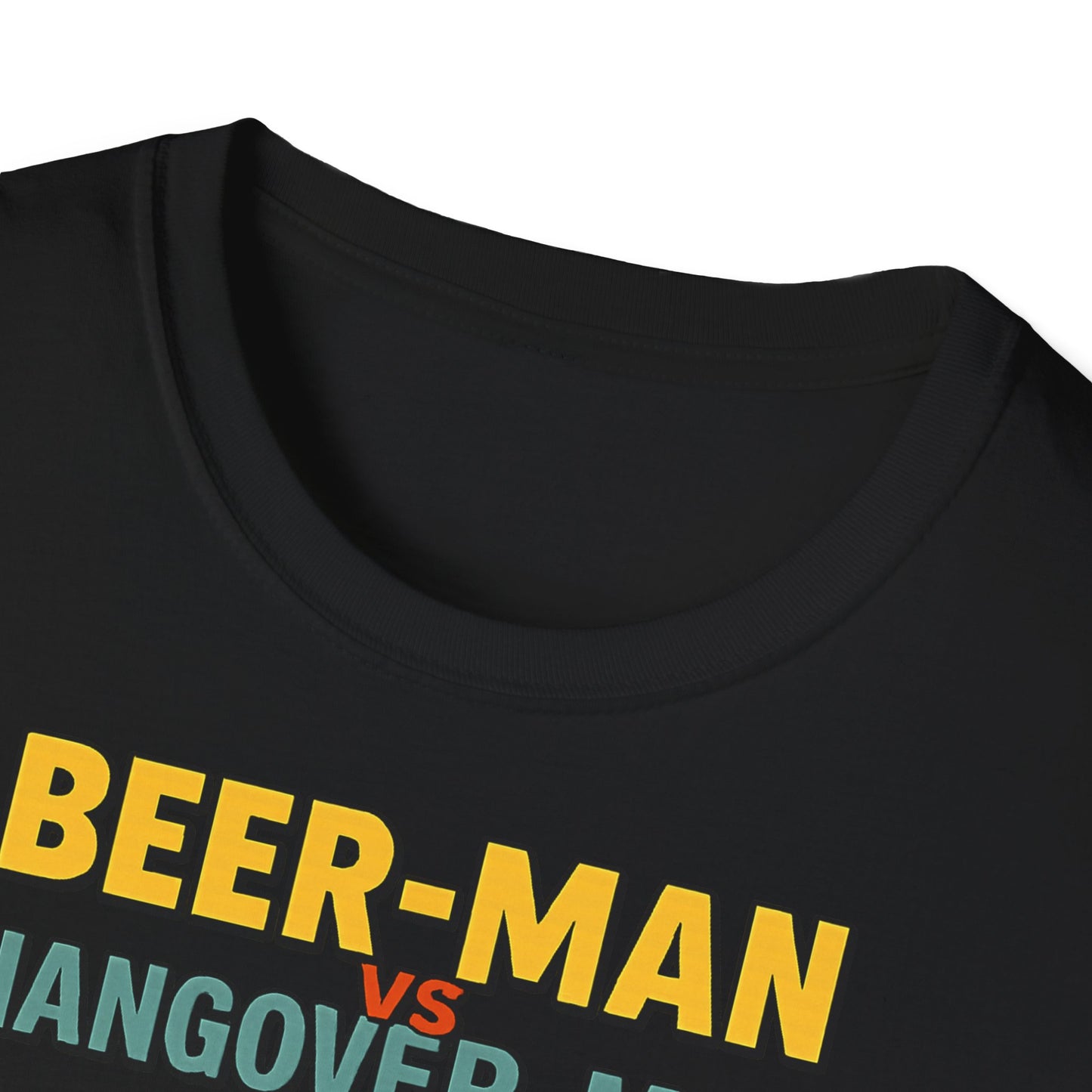 Unisex Softstyle T-Shirt - Beer-Man vs Hangover Man