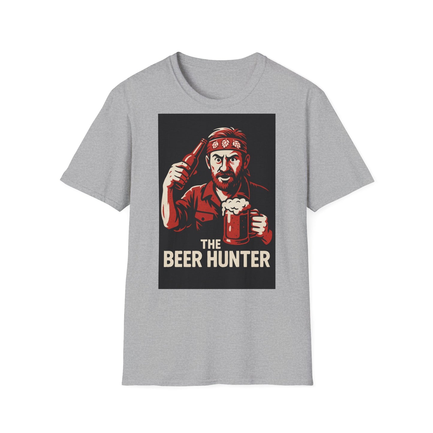 Unisex Soft-Style T-Shirt - The Beer Hunter