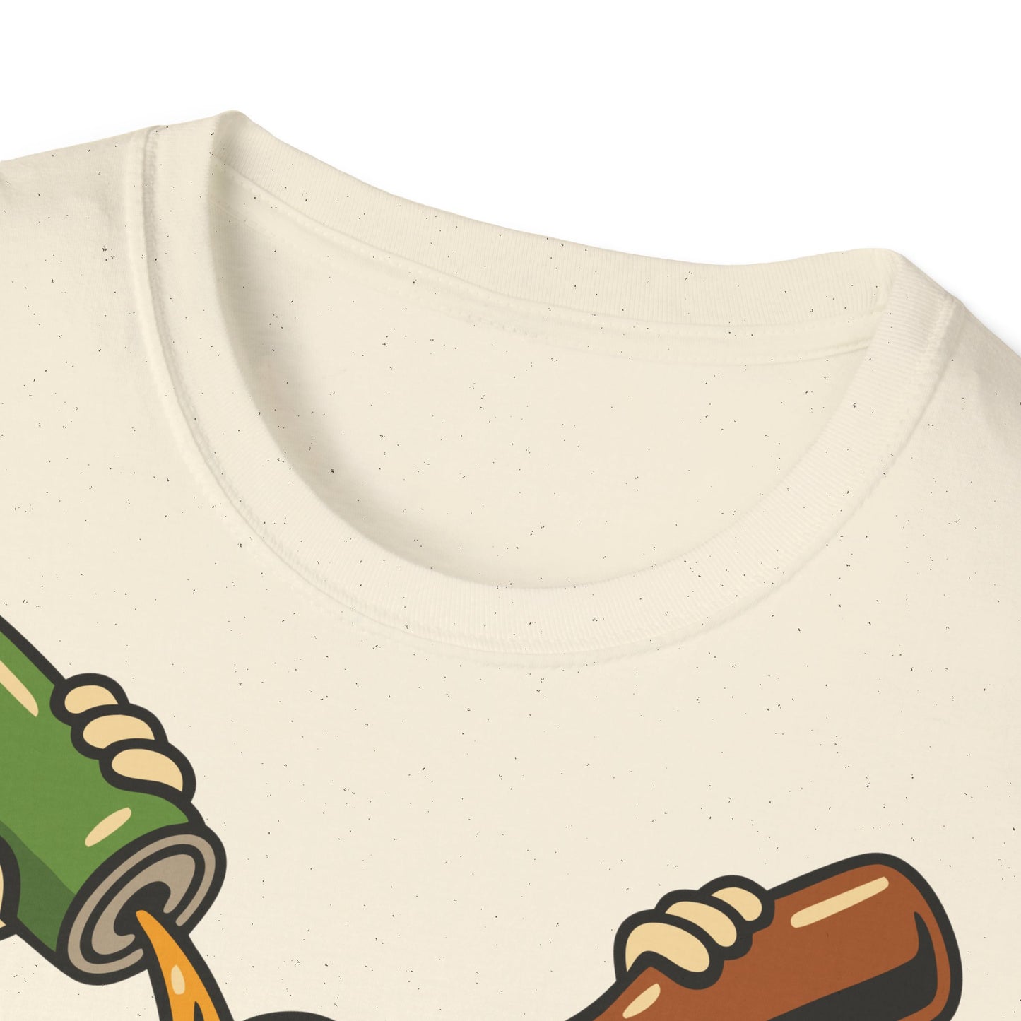 Unisex Soft-Style T-Shirt - Bottle or Can?