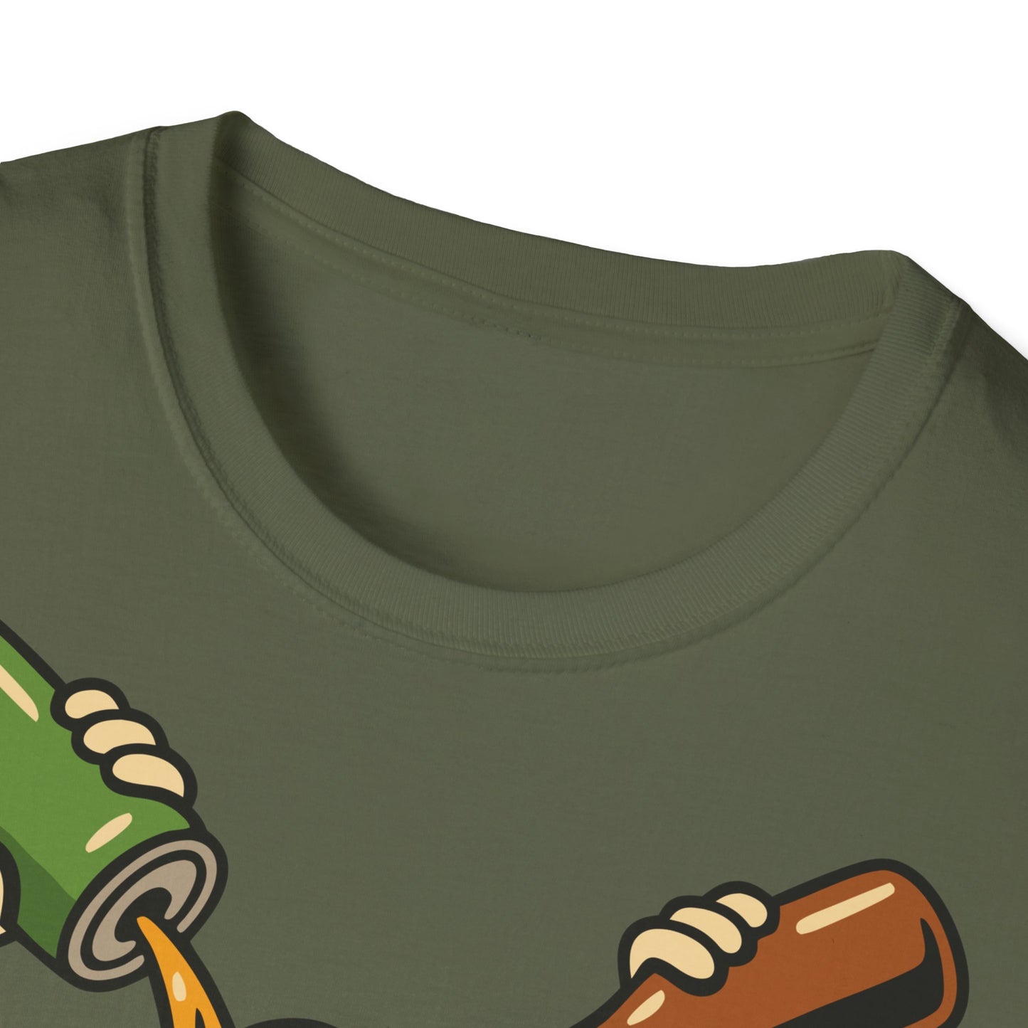 Unisex Soft-Style T-Shirt - Bottle or Can?