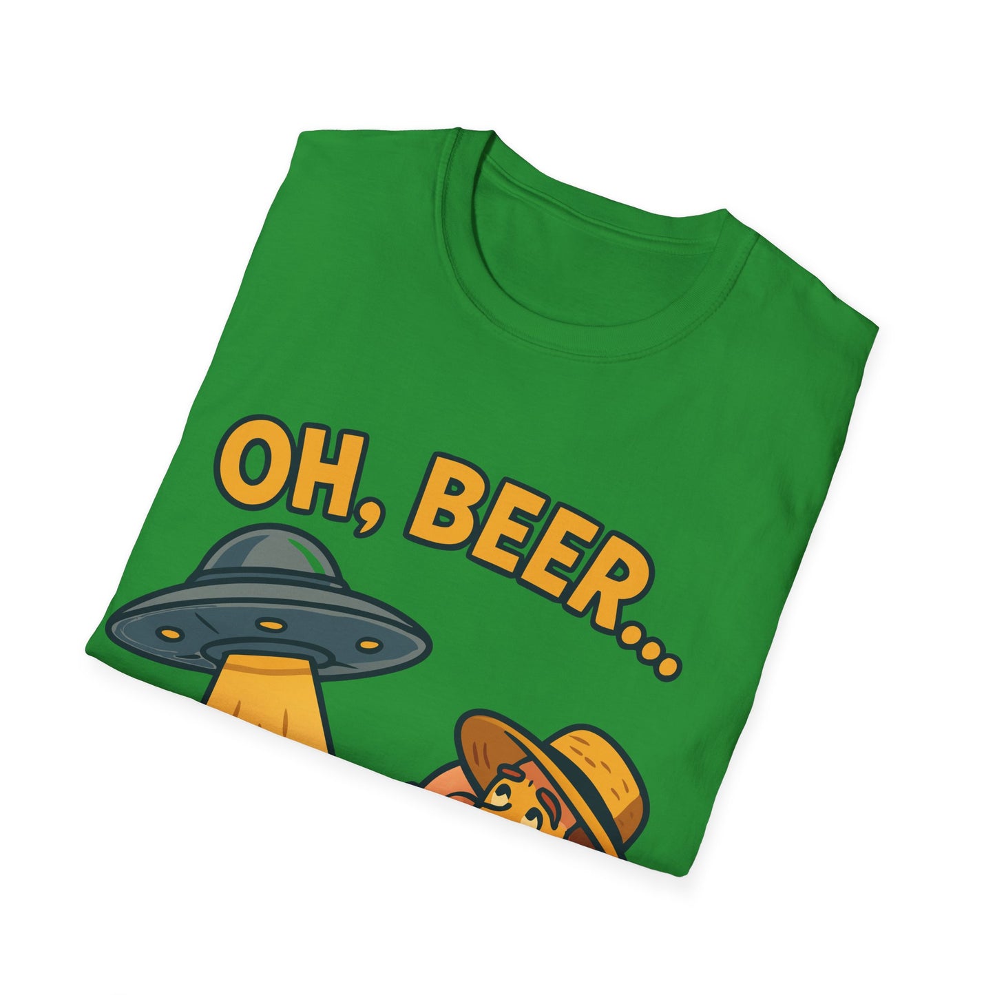 Unisex soft-style T-Shirt - "Oh, Beer... Oh beer..."