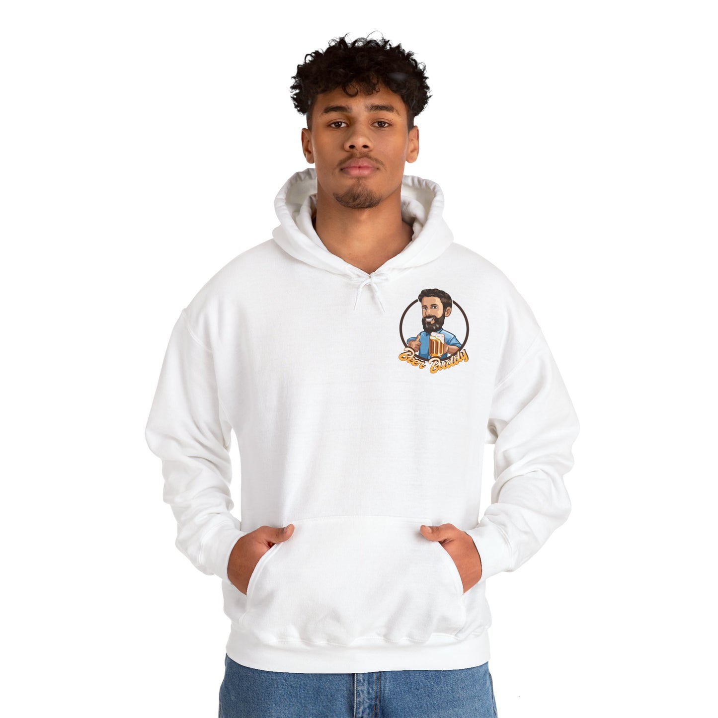 BeerBuddy.be Unisex Heavy Blend™ Hooded Sweatshirt