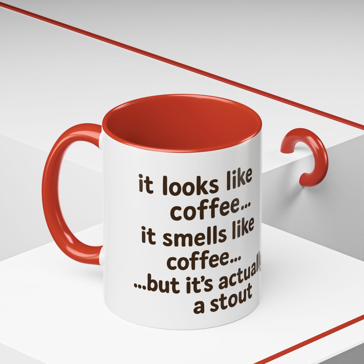 Koffietas 2 kleuren - Coffee? Or Stout?