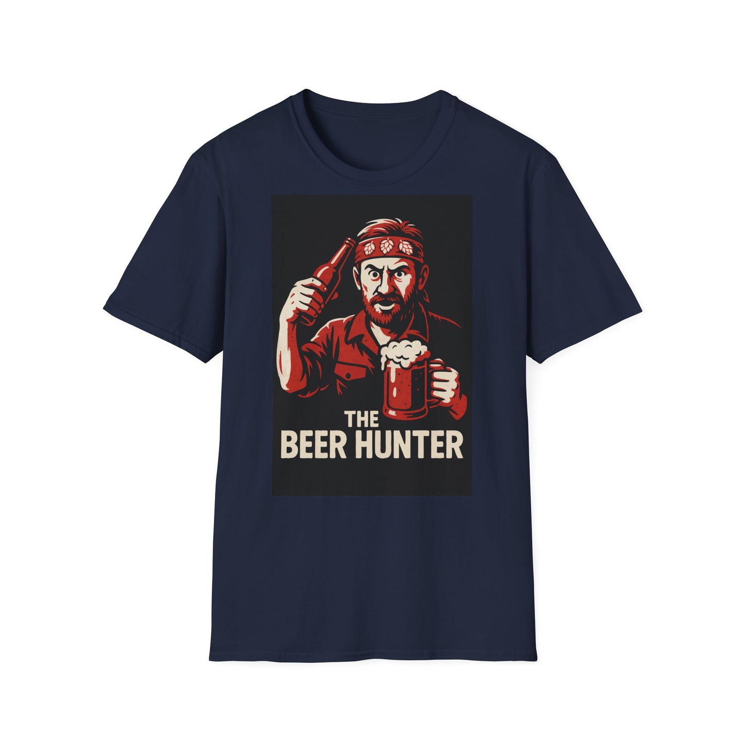Unisex Soft-Style T-Shirt - The Beer Hunter