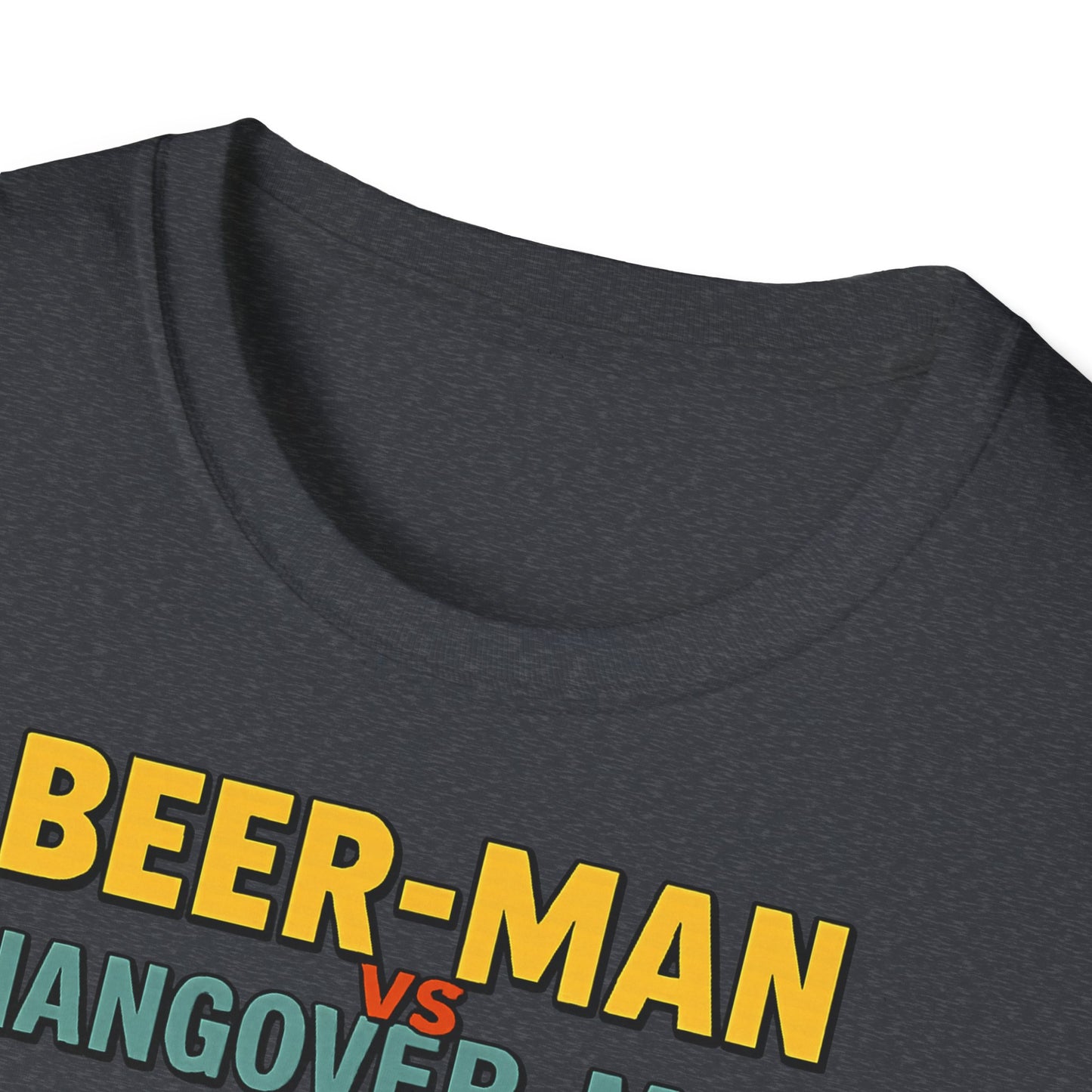 Unisex Softstyle T-Shirt - Beer-Man vs Hangover Man