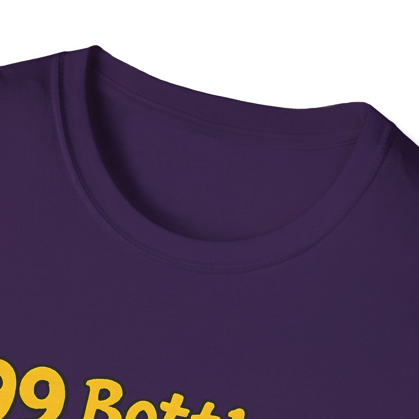 Unisex Soft-style T-Shirt - "99 bottles of beer on the wall"