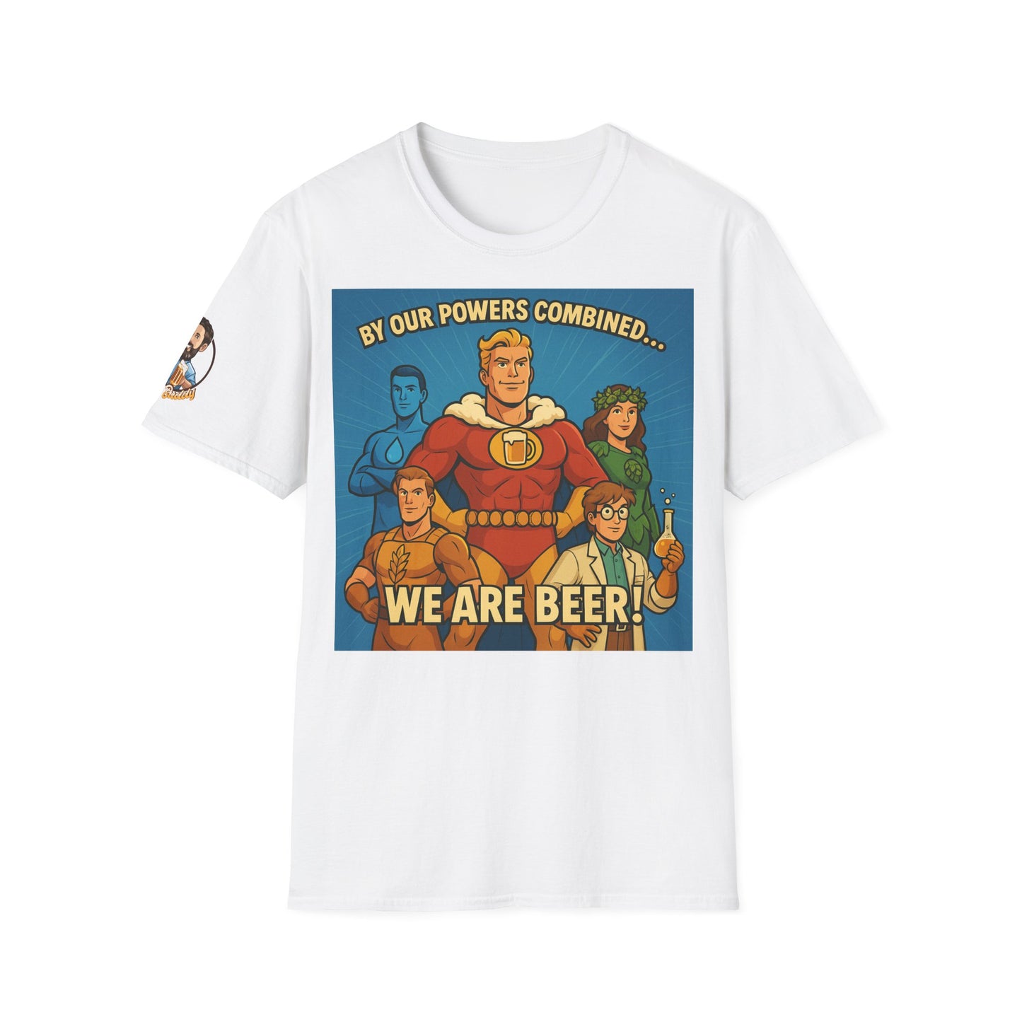 Unisex Softstyle T-Shirt - Captain Beer