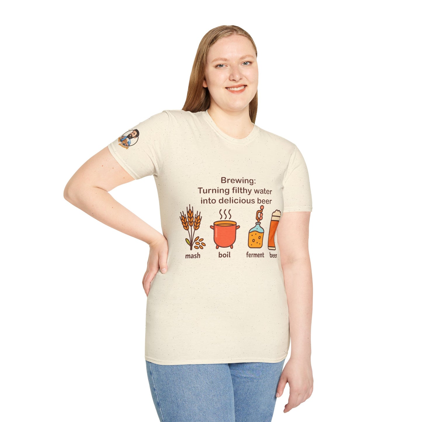 Unisex Softstyle T-Shirt – Brewing Process