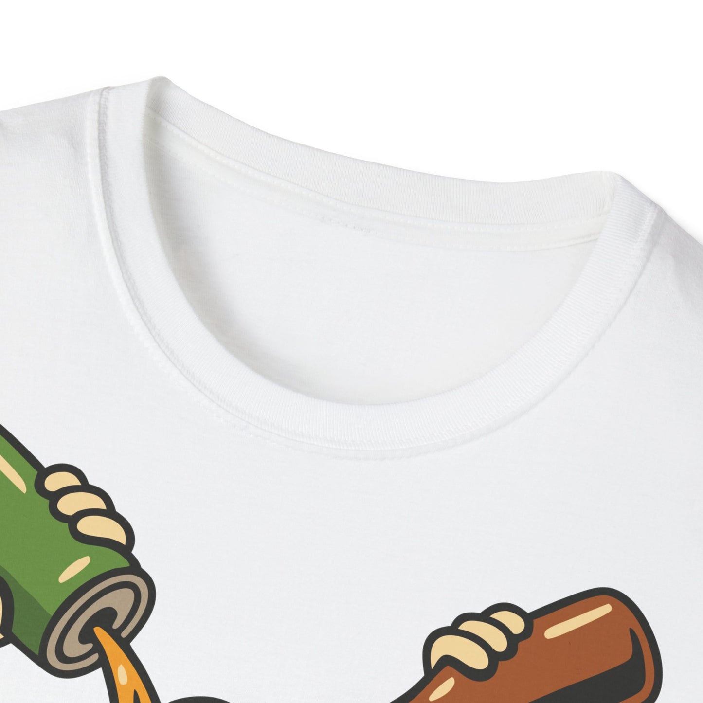 Unisex Soft-Style T-Shirt - Bottle or Can?