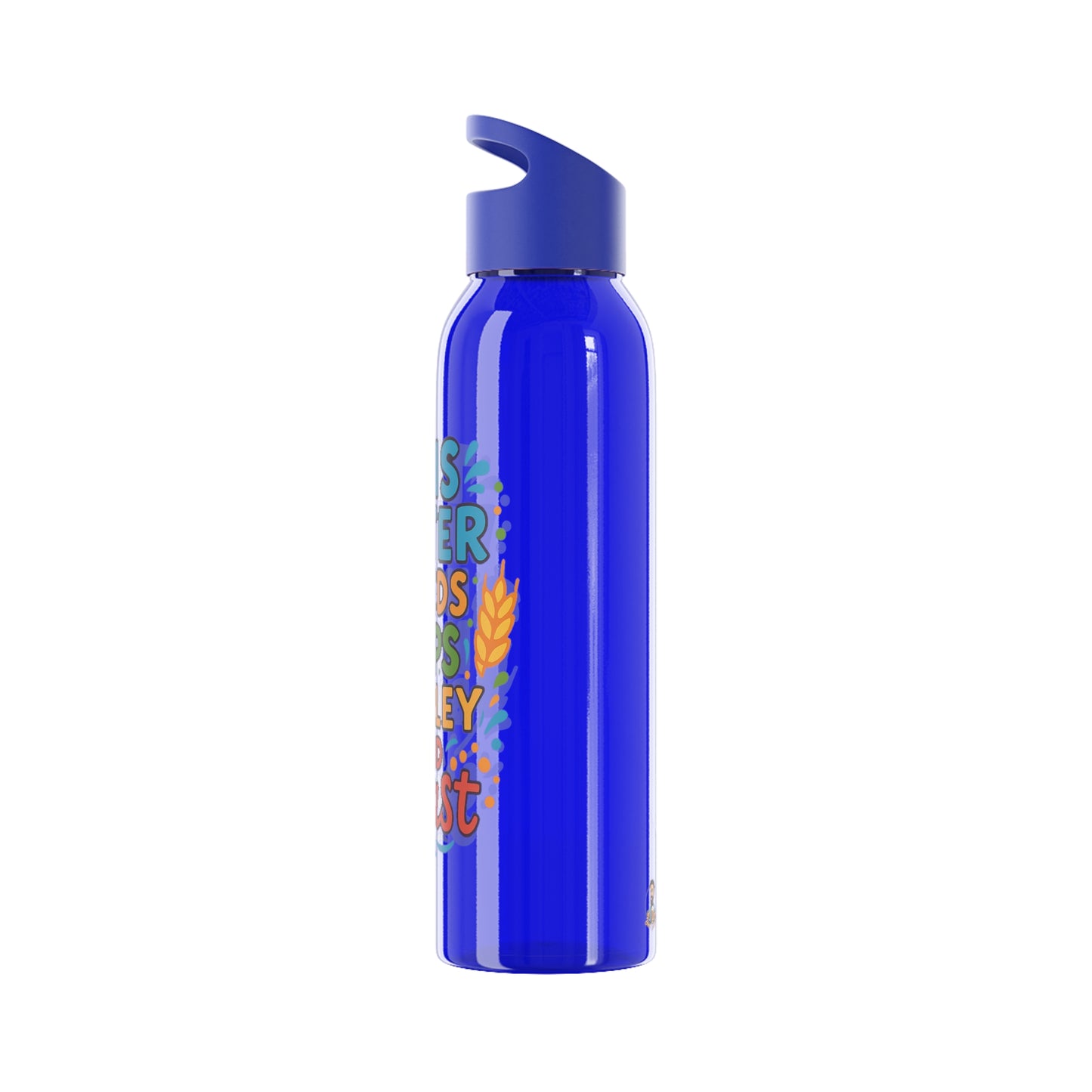 Waterfles voor bierliefhebbers (doorzichtig)