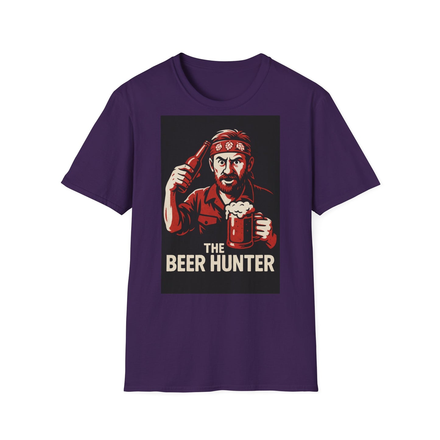 Unisex Soft-Style T-Shirt - The Beer Hunter