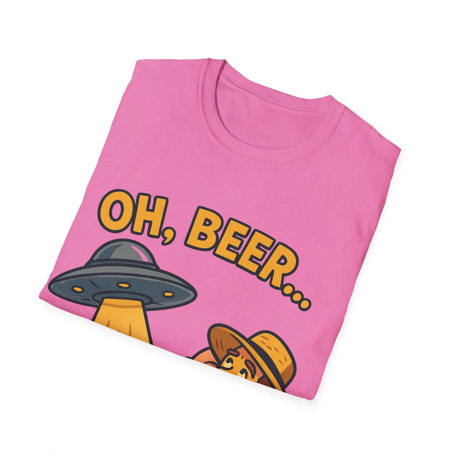 Unisex soft-style T-Shirt - "Oh, Beer... Oh beer..."
