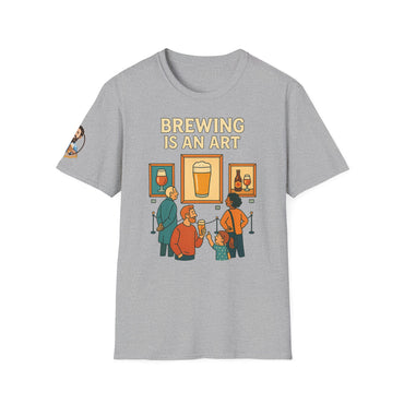 Unisex Softstyle T-Shirt - Brewing is an art