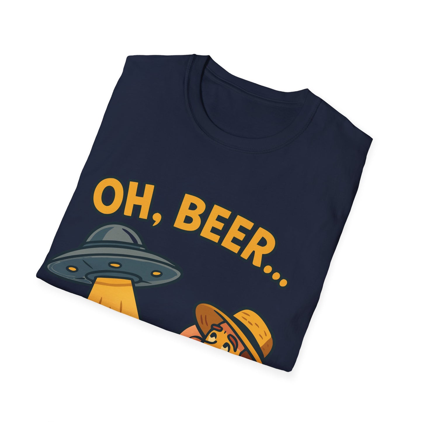 Unisex soft-style T-Shirt - "Oh, Beer... Oh beer..."