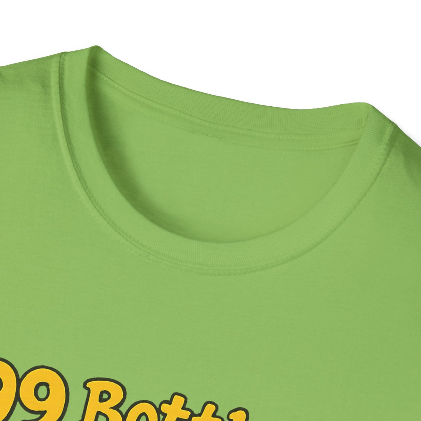 Unisex Soft-style T-Shirt - "99 bottles of beer on the wall"
