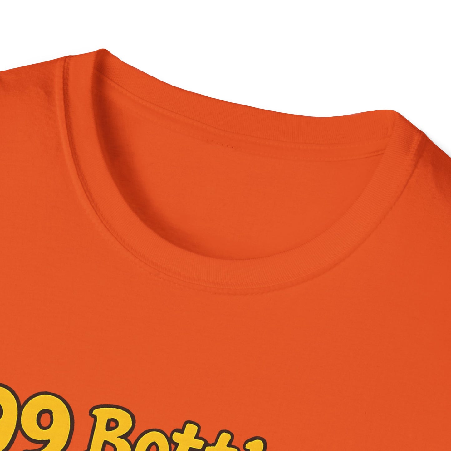 Unisex Soft-style T-Shirt - "99 bottles of beer on the wall"