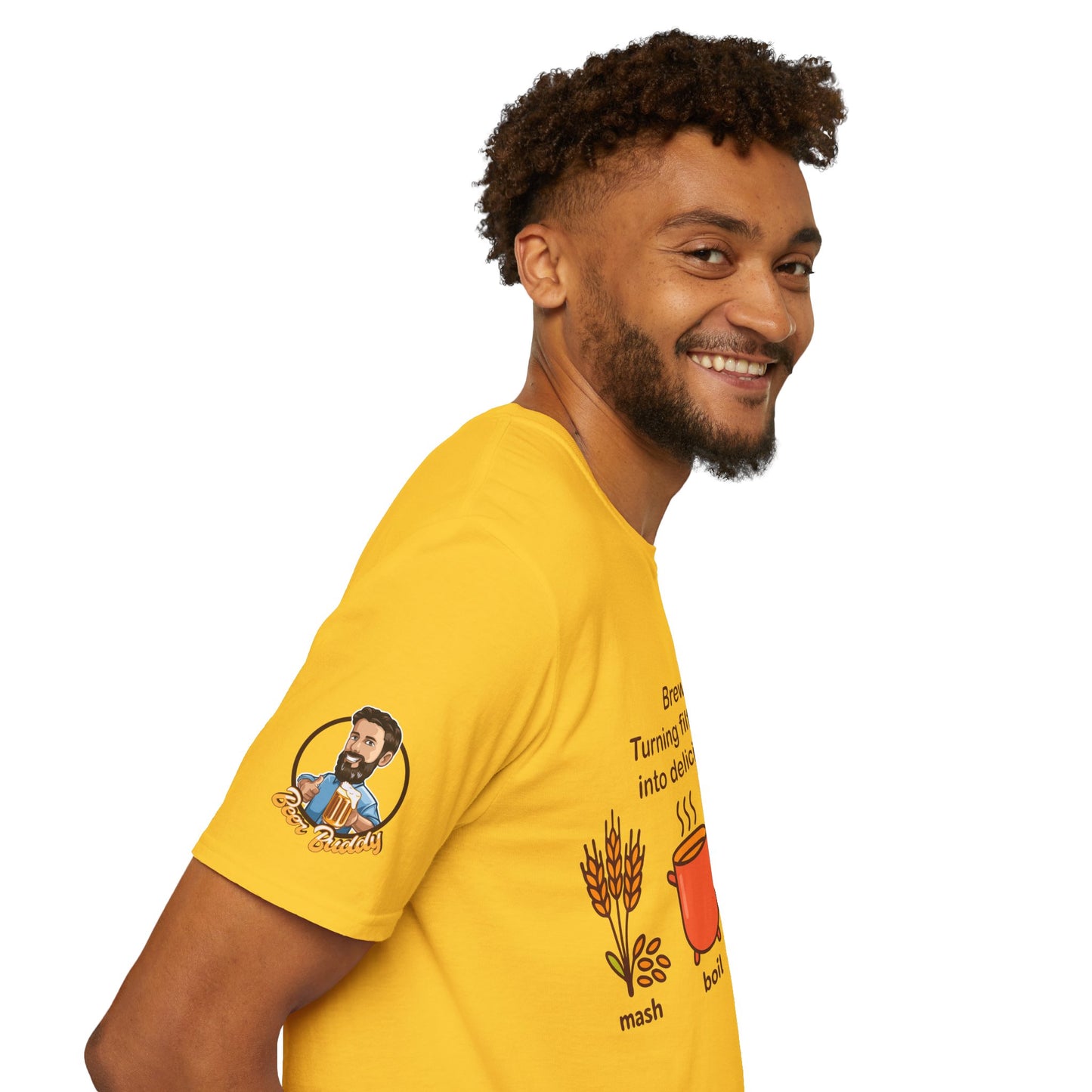 Unisex Softstyle T-Shirt – Brewing Process