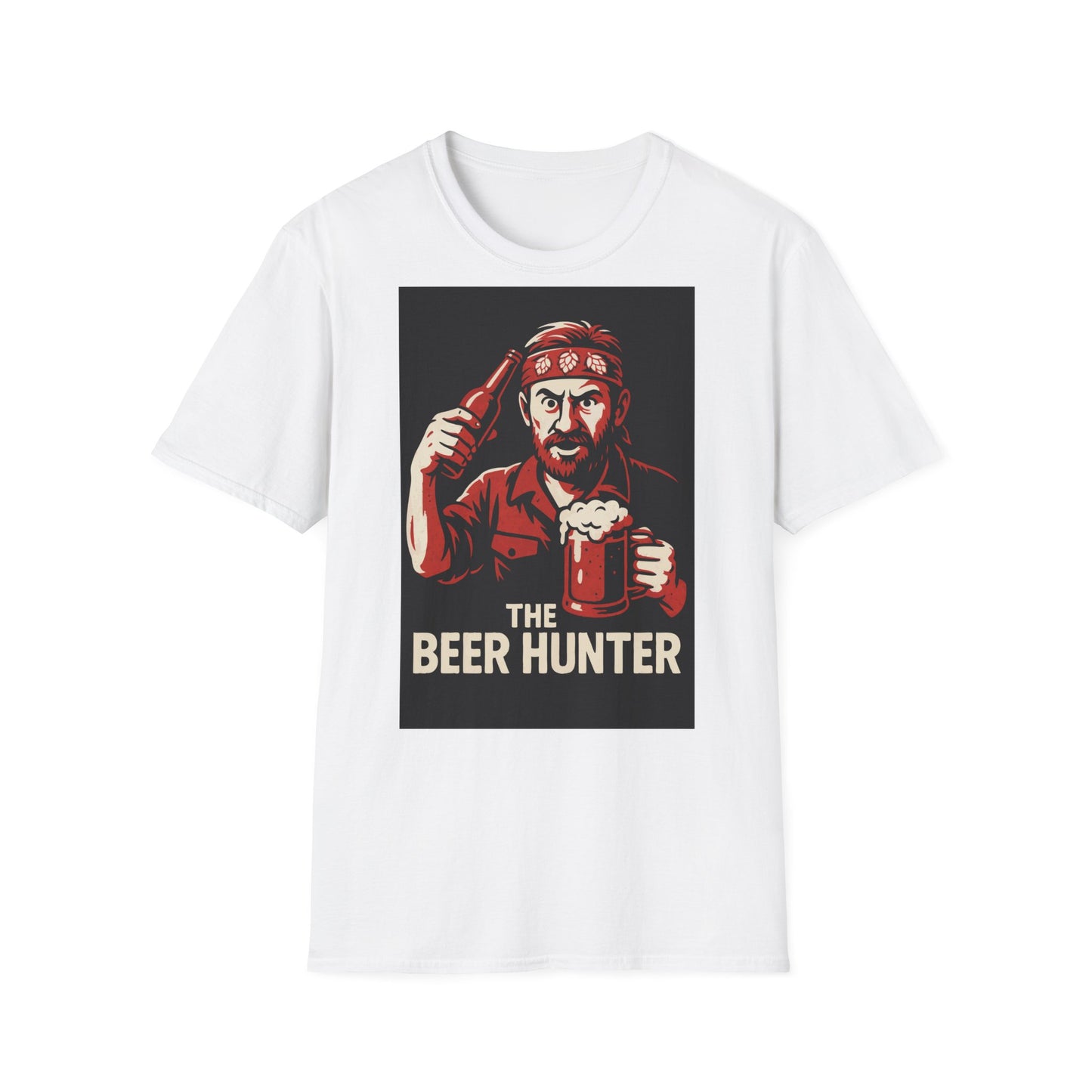 Unisex Soft-Style T-Shirt - The Beer Hunter