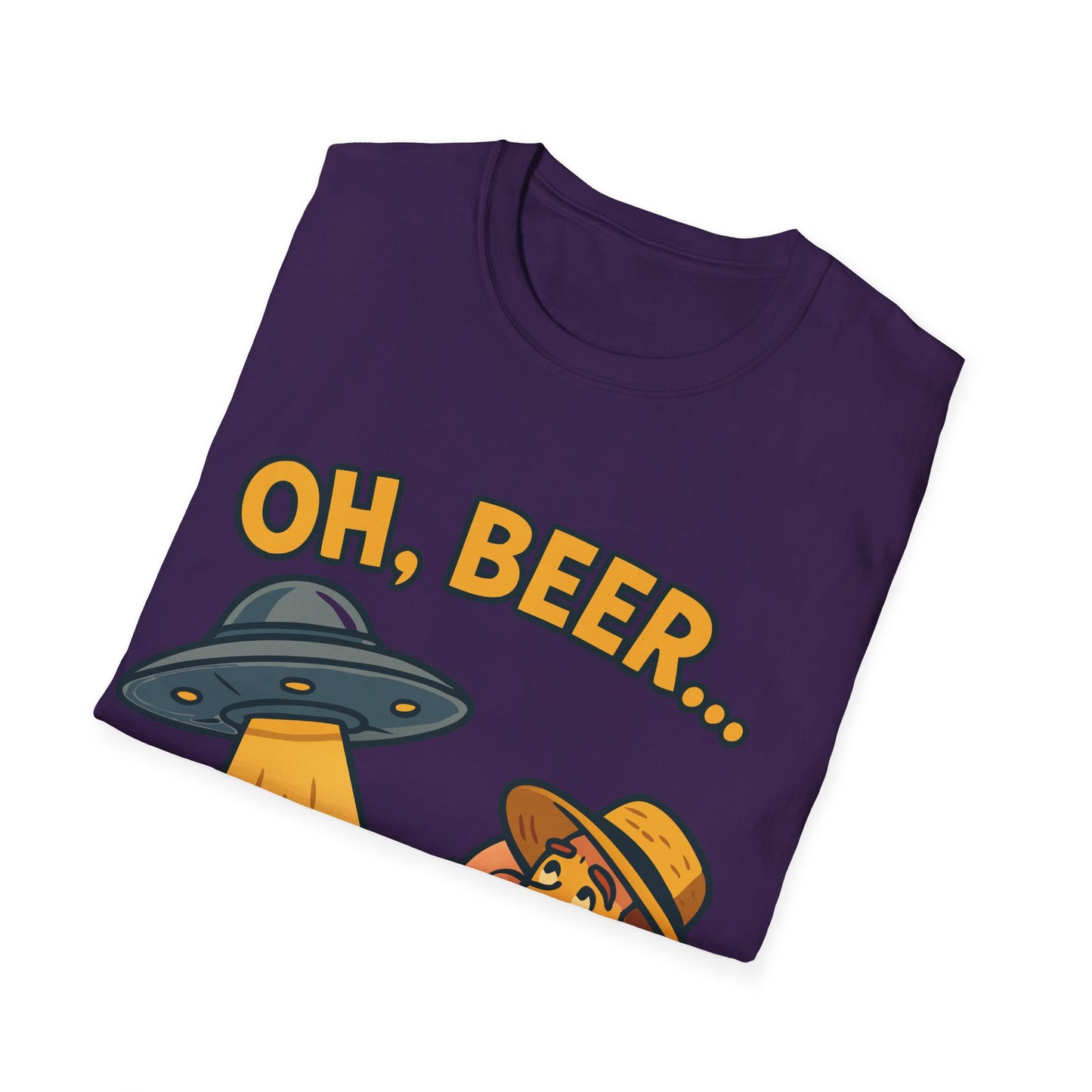 Unisex soft-style T-Shirt - "Oh, Beer... Oh beer..."