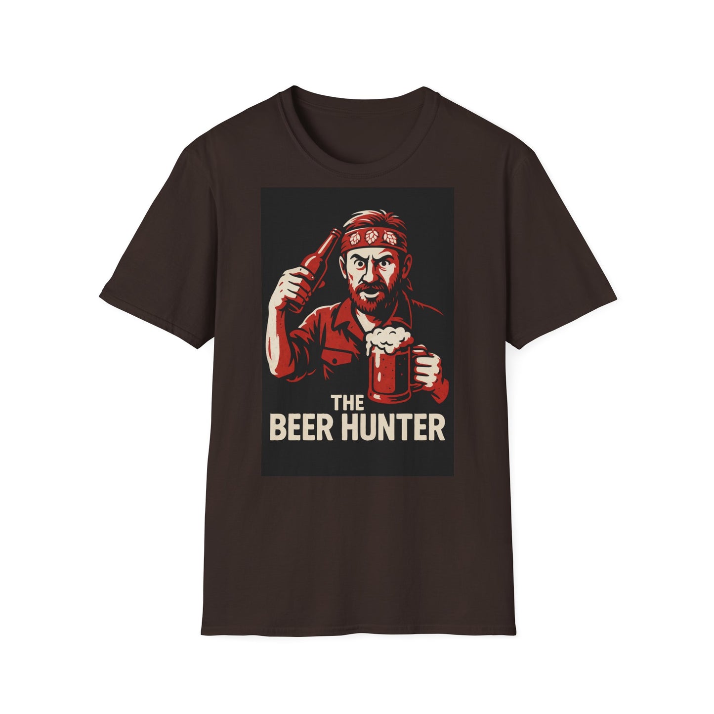 Unisex Soft-Style T-Shirt - The Beer Hunter