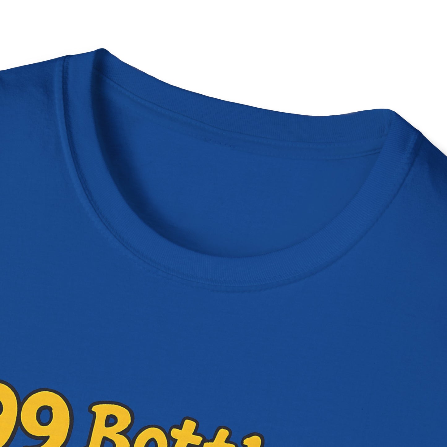 Unisex Soft-style T-Shirt - "99 bottles of beer on the wall"