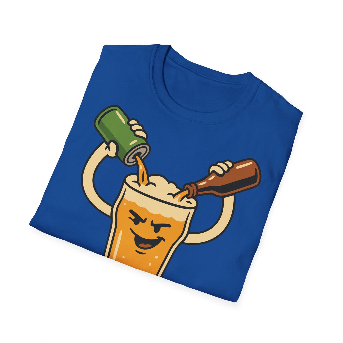 Unisex Soft-Style T-Shirt - Bottle or Can?