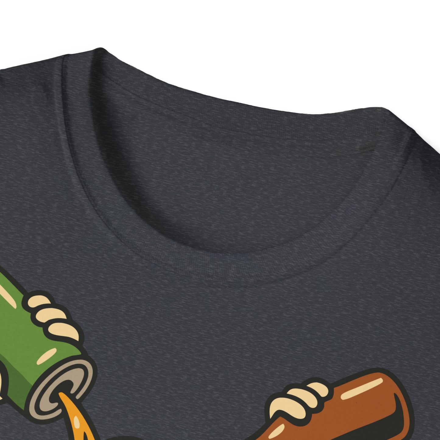 Unisex Soft-Style T-Shirt - Bottle or Can?