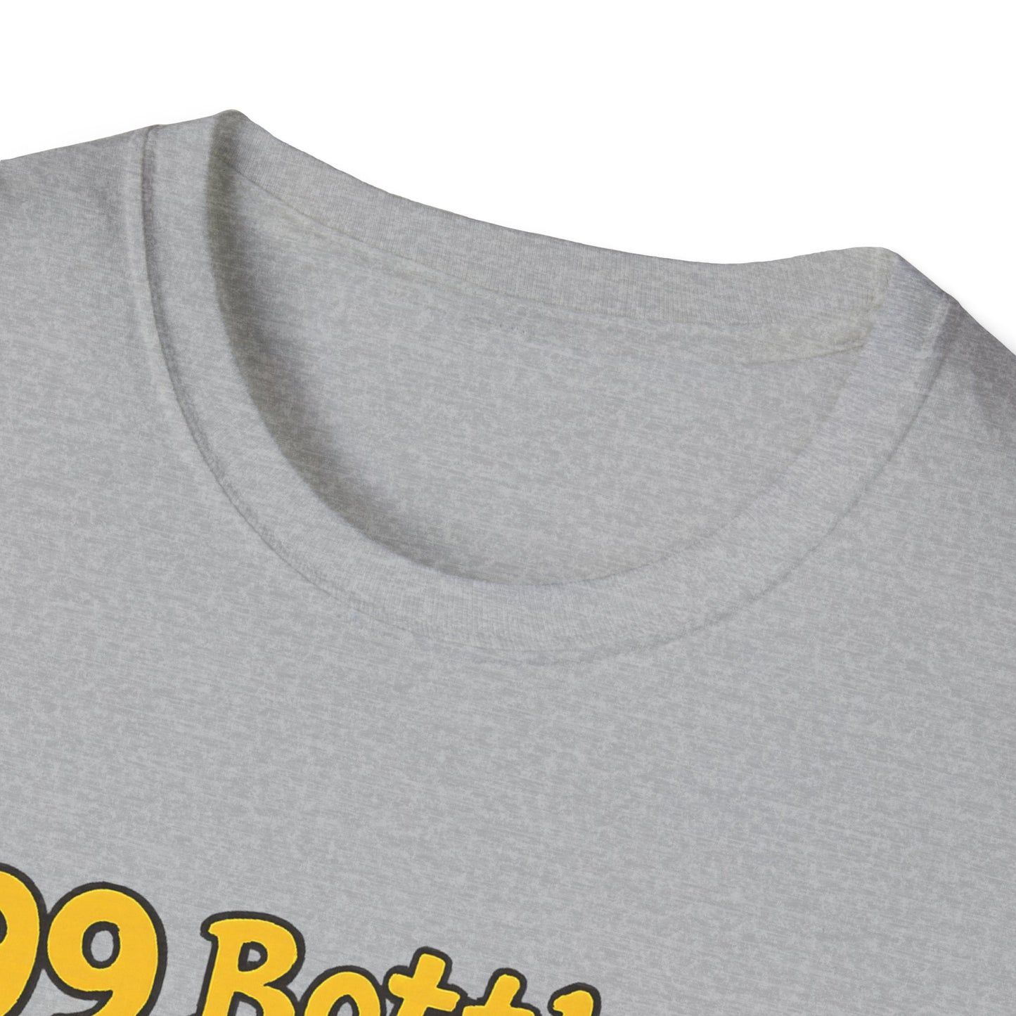Unisex Soft-style T-Shirt - "99 bottles of beer on the wall"
