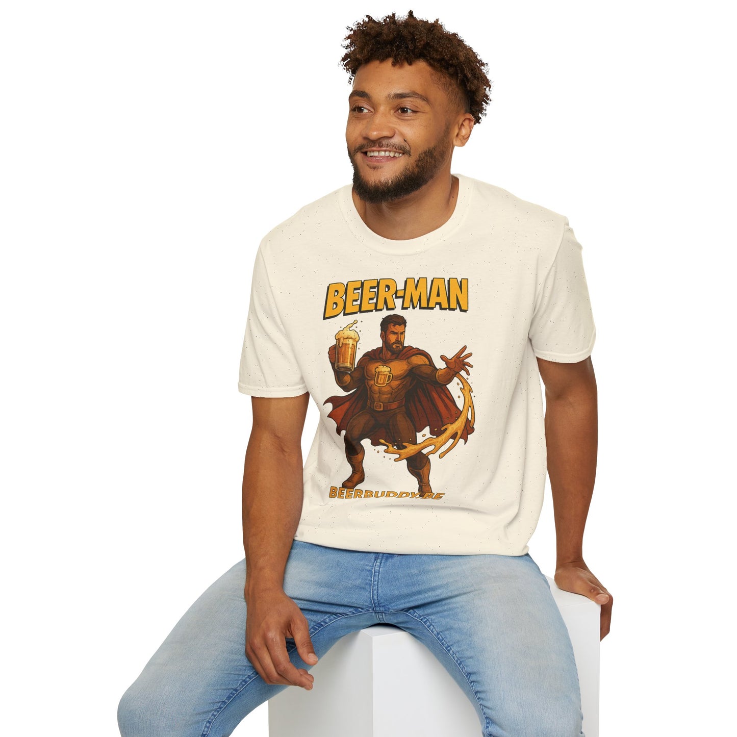Unisex Softstyle T-Shirt – Beer-Man