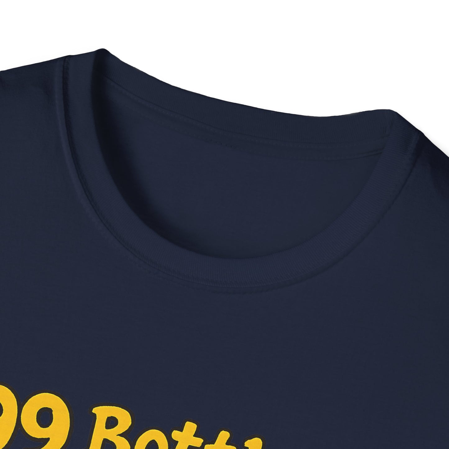 Unisex Soft-style T-Shirt - "99 bottles of beer on the wall"