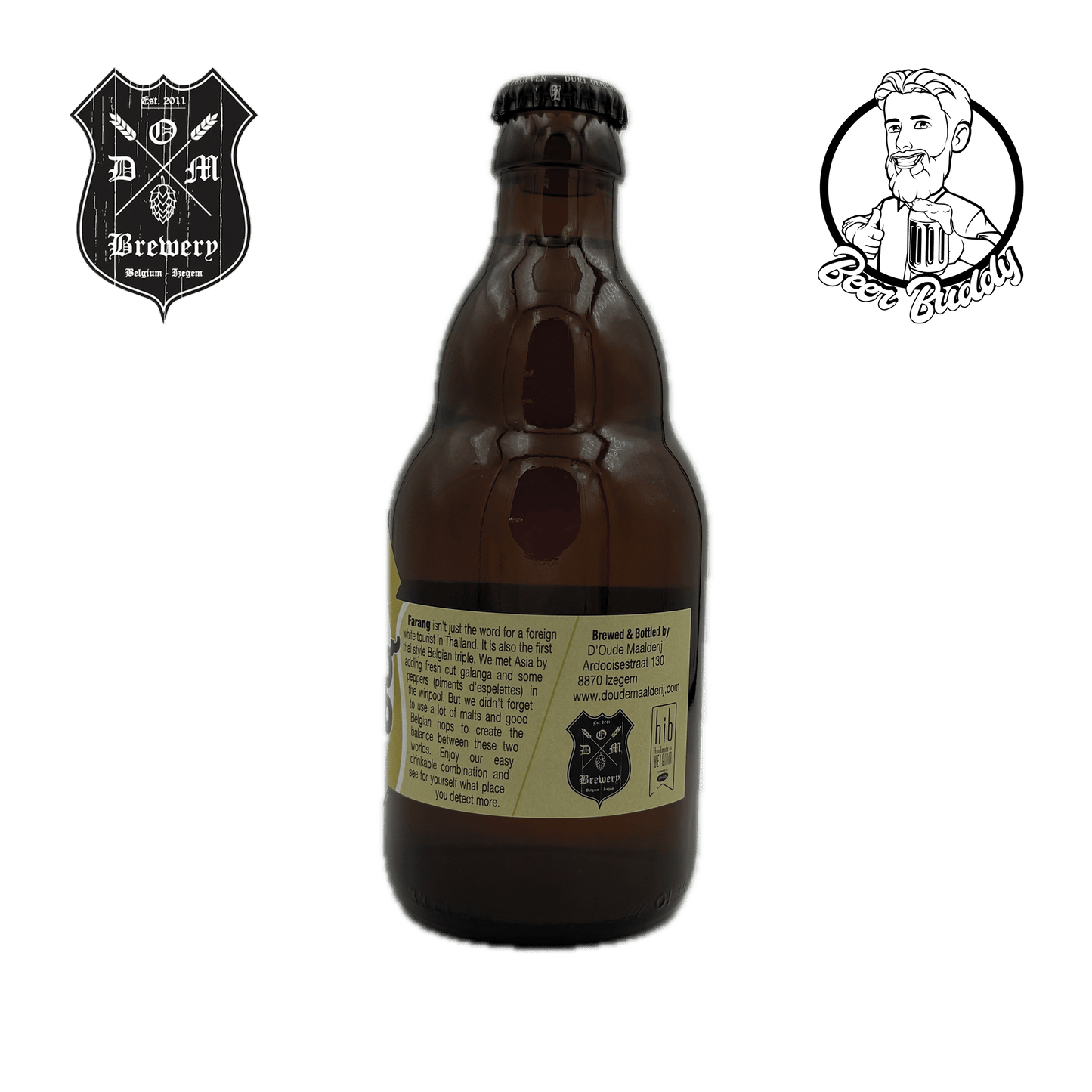 Farang Thai Style Triple - BeerBuddy - D'Oude Maalderij