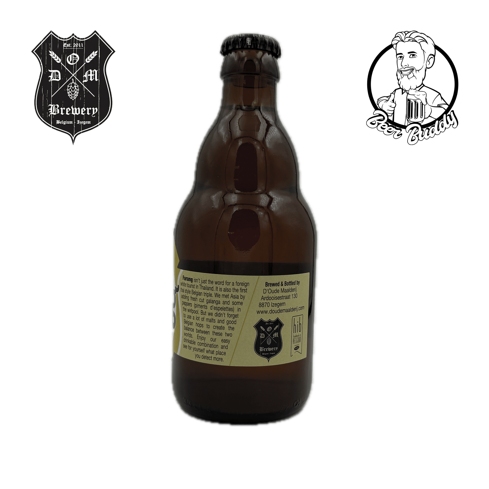 Farang Thai Style Triple - BeerBuddy - D'Oude Maalderij