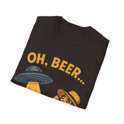 Unisex soft-style T-Shirt - "Oh, Beer... Oh beer..."