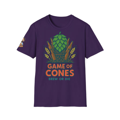 Unisex Soft-Style T-Shirt - Game of cones