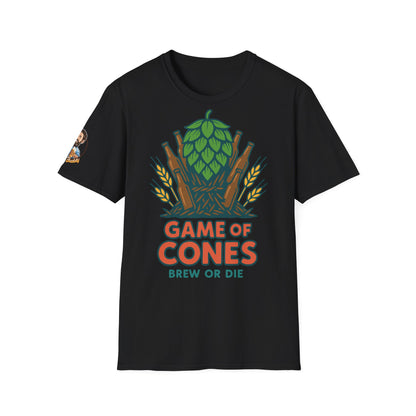 Unisex Soft-Style T-Shirt - Game of cones