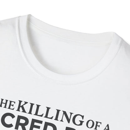 Unisex soft-style T-Shirt - 'The Killing of a Sacred Beer'