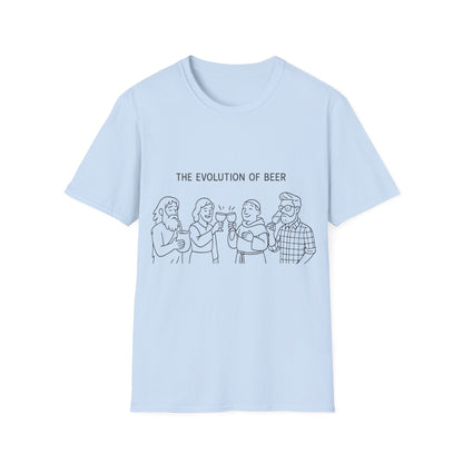 Unisex Softstyle T-Shirt - The evolution of beer