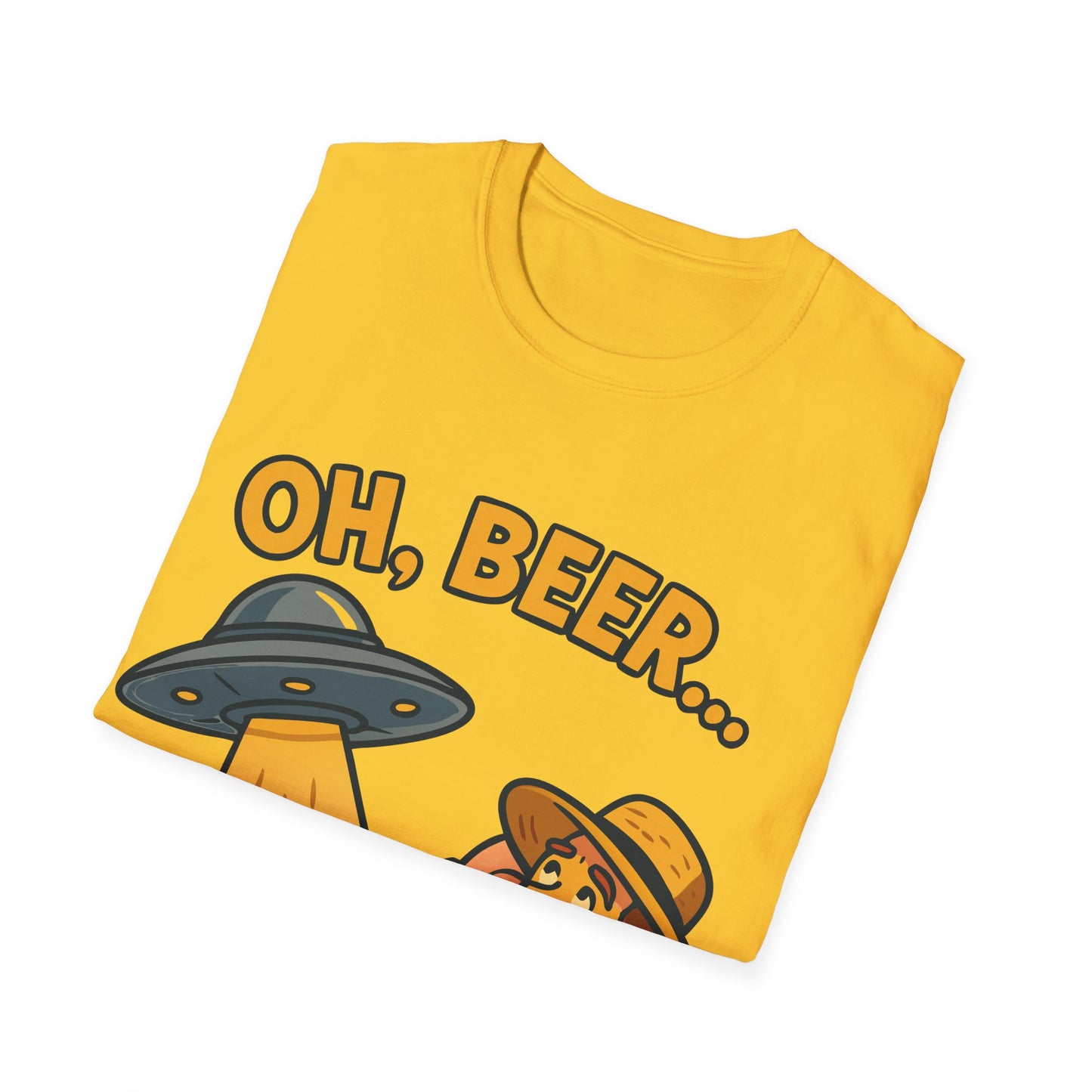 Unisex soft-style T-Shirt - "Oh, Beer... Oh beer..."