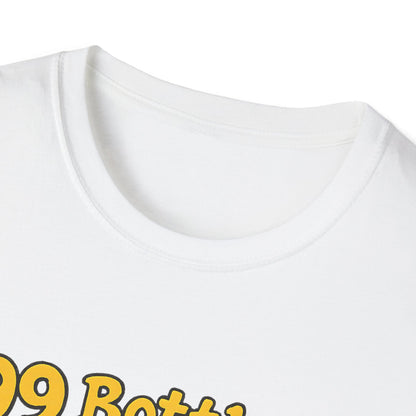 Unisex Soft-style T-Shirt - "99 bottles of beer on the wall"