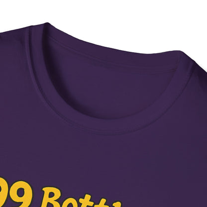 Unisex Soft-style T-Shirt - "99 bottles of beer on the wall"