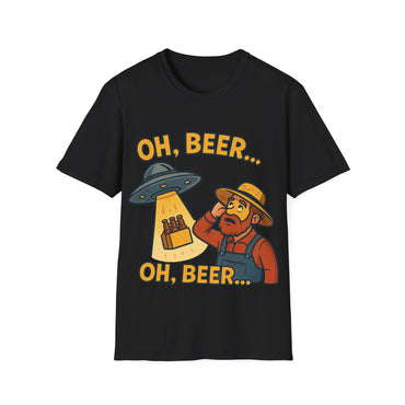 Unisex soft-style T-Shirt - "Oh, Beer... Oh beer..."